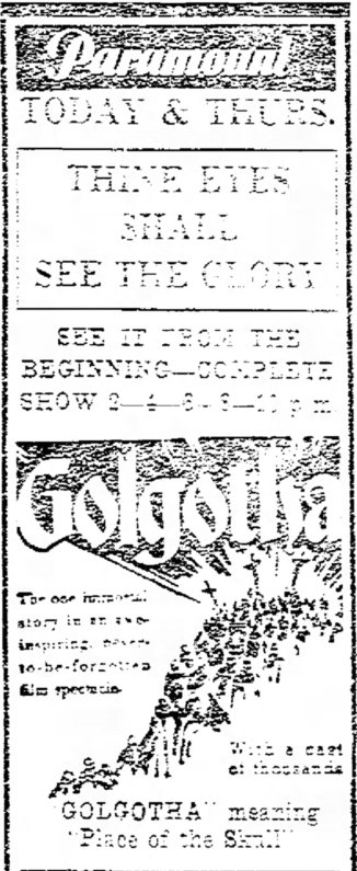 Golgotha ad Abilene_Reporter_News_Wed__Jun_22__1938_