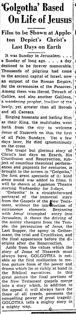 Golgotha review The_Post_Crescent_Sat__Mar_19__1938_